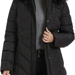 Women's Winter Warm Thicken Long Outwear Pockets Coat Parka Jacket XS-3XL